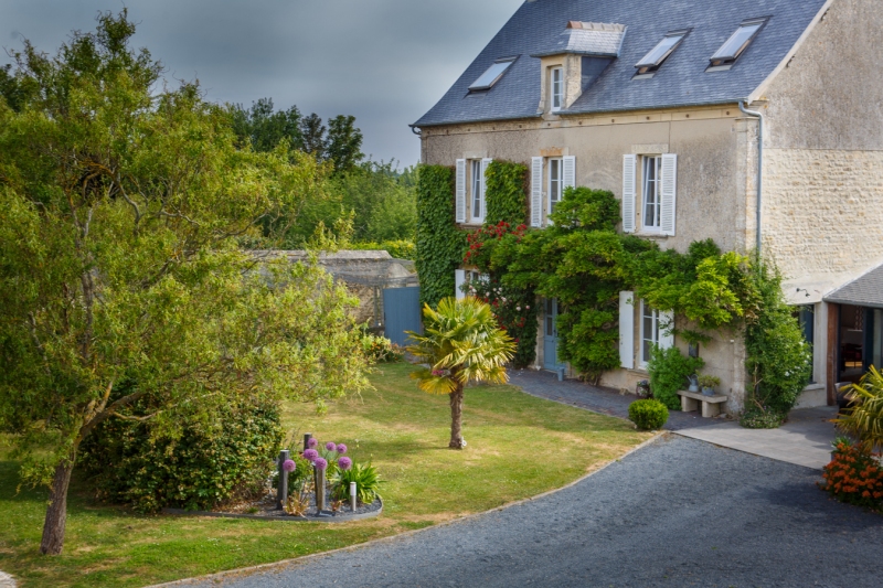 France, région normandie, calvados, bessin, Nonant, maison d hôtes le clos poulain,