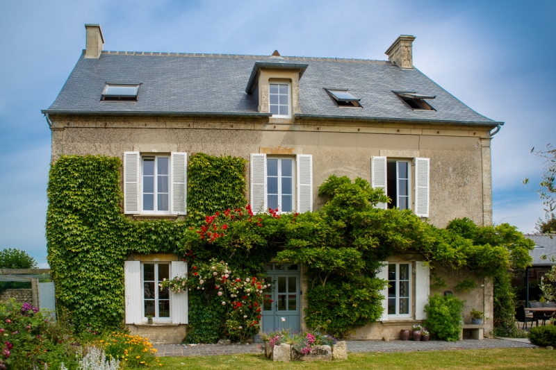 France, région normandie, calvados, bessin, Nonant, maison d hôtes le clos poulain,