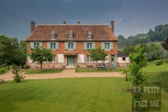 france, region normandie, calvados, pays d auge, la chapelle haute grue, Manoir des Tourneurs,